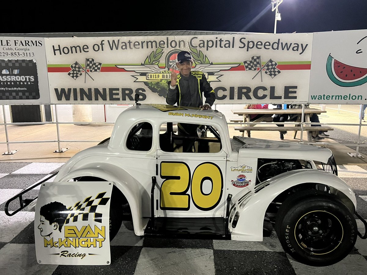 Division Winner 🏁 <a href="/CordeleSpeedway/">Cordele Motor Speedway</a>  <a href="/USLegendCars/">US Legend Cars/INEX</a> Thank you to my sponsors <a href="/WEGMusic/">WEG Music</a> @libertyfamilyfoundat
