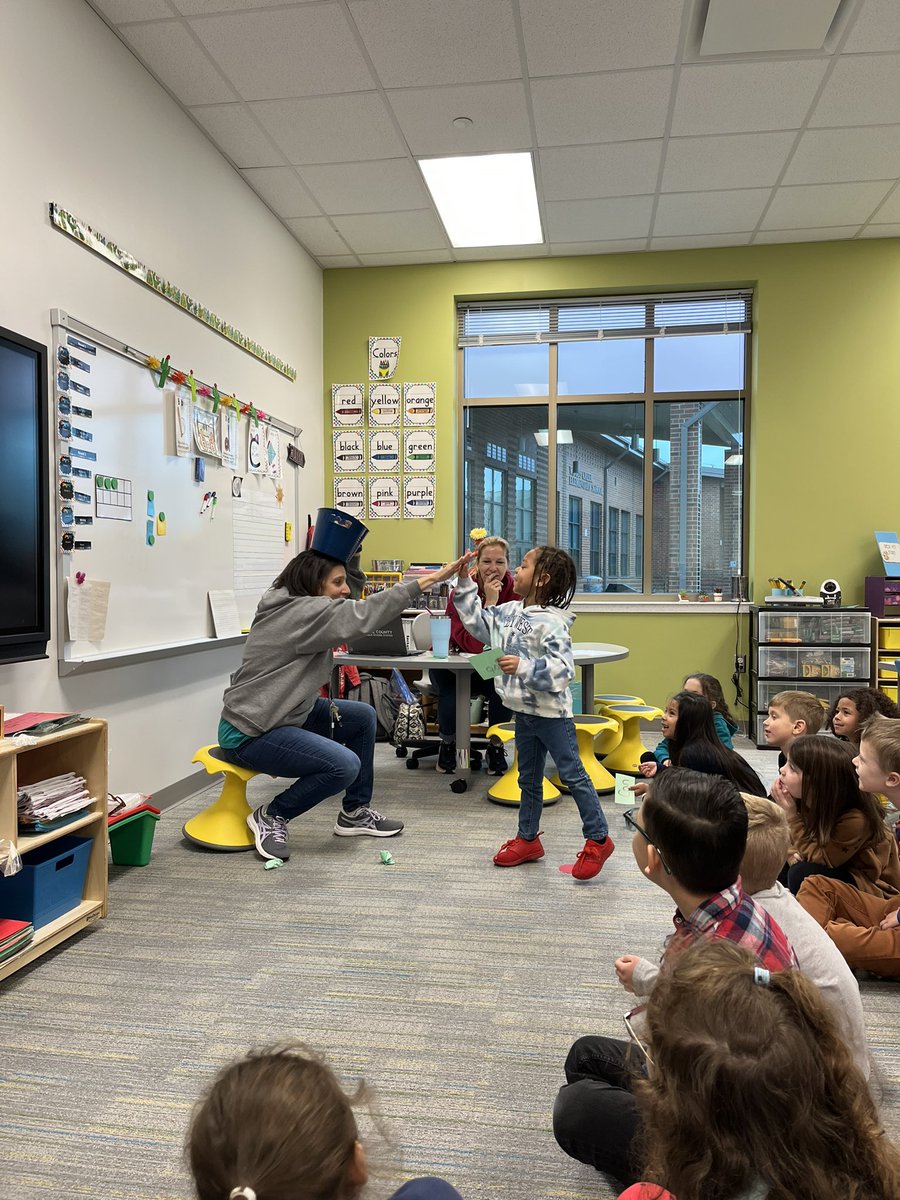 kinbaucom's tweet photo. Word family basketball. Kids had to read the word family word and then they got to shoot a basket on my head. Lots of laughs and high fives!!  Making reading fun!! @baucomes https://t.co/Lth0BZ5ejg