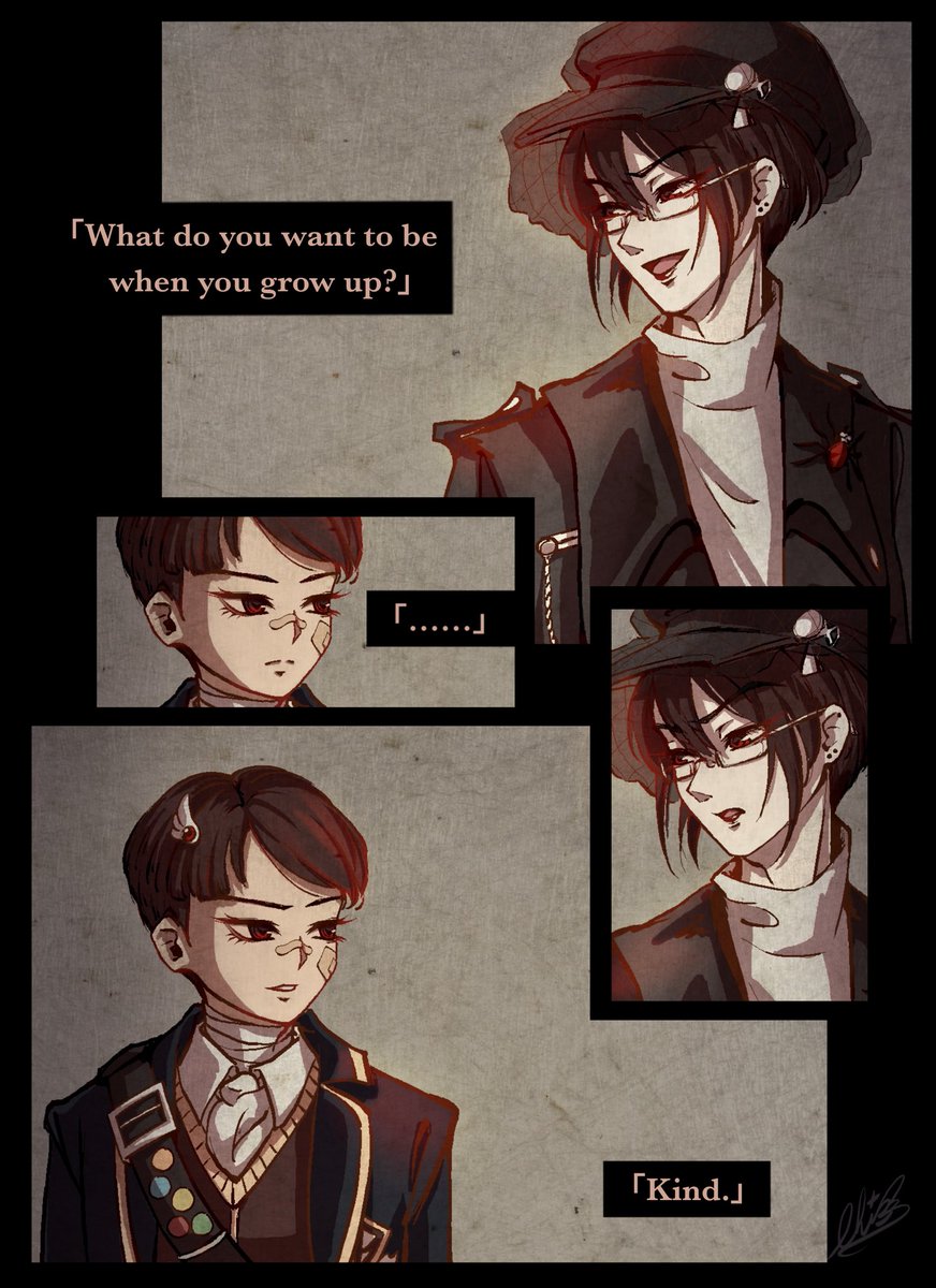 Chisera_QY's tweet photo. 【OC/MEME】When the villain meets their younger self
—Chisera https://t.co/AHVMKgDB2y