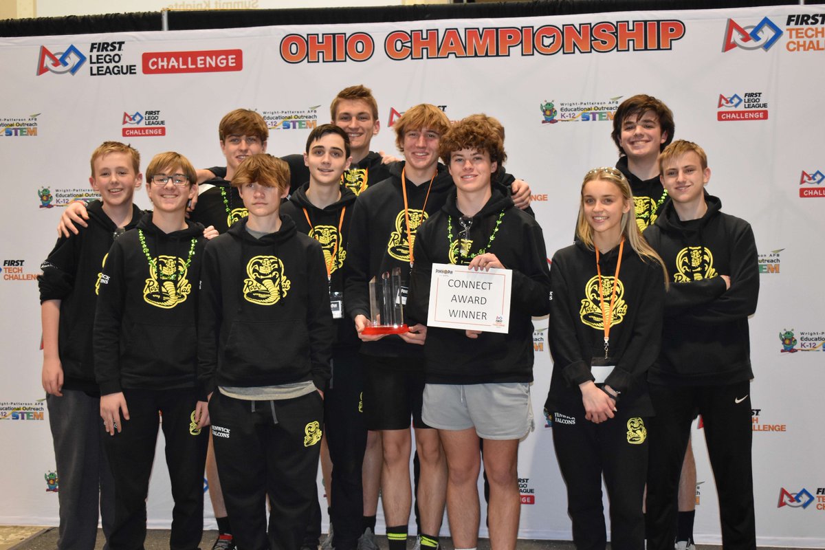 RoboKaiRobotics's tweet image. Team had a good day at the @OhioFTC State Championship! 

We didn’t get the results that we wanted but here’s what we achieved: 

- 2nd place inspire award
- 1st Place Connect award
- 2nd place alliance

Huge thanks for the support from 
@BakerConcrete and @BishopFenwick1 💛