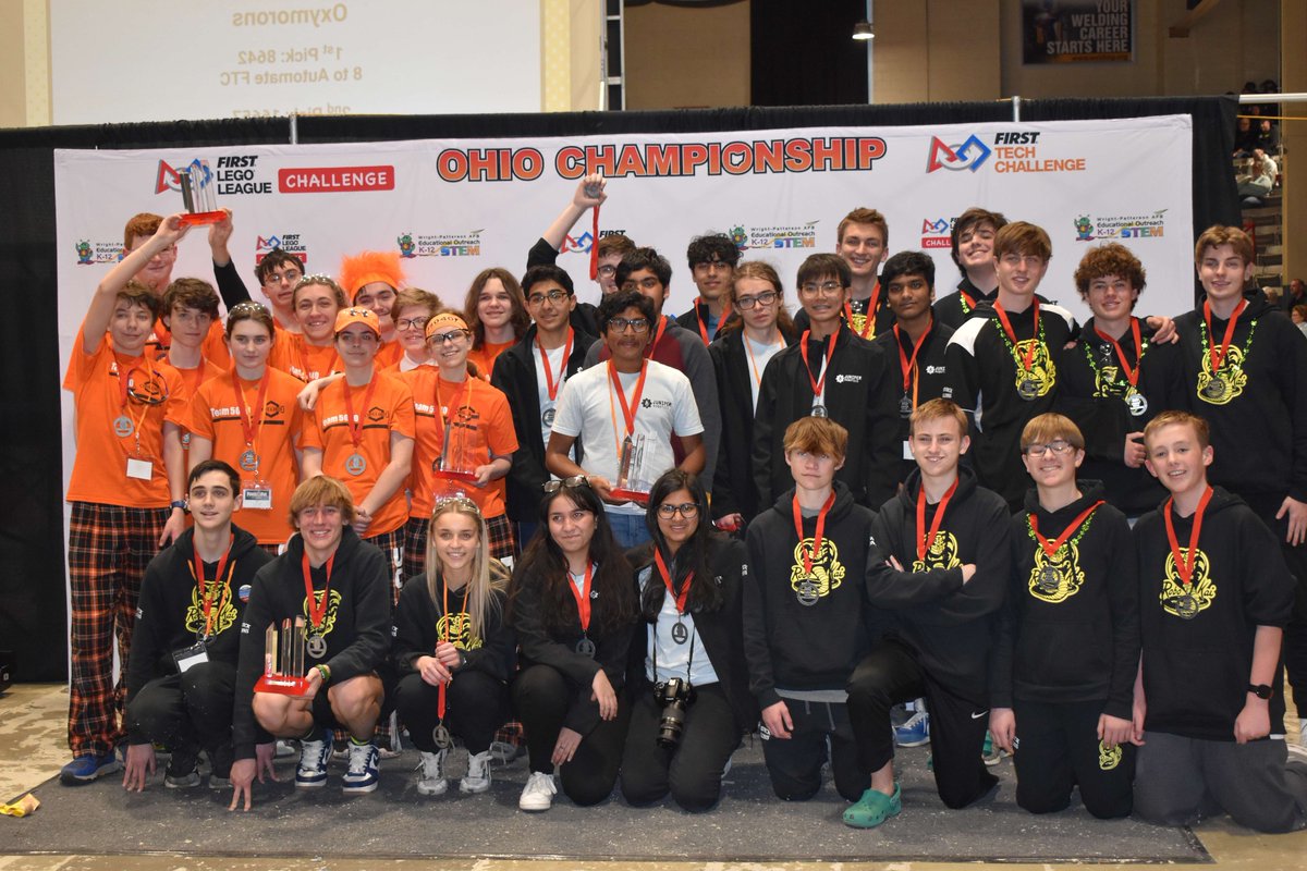 RoboKaiRobotics's tweet image. Team had a good day at the @OhioFTC State Championship! 

We didn’t get the results that we wanted but here’s what we achieved: 

- 2nd place inspire award
- 1st Place Connect award
- 2nd place alliance

Huge thanks for the support from 
@BakerConcrete and @BishopFenwick1 💛