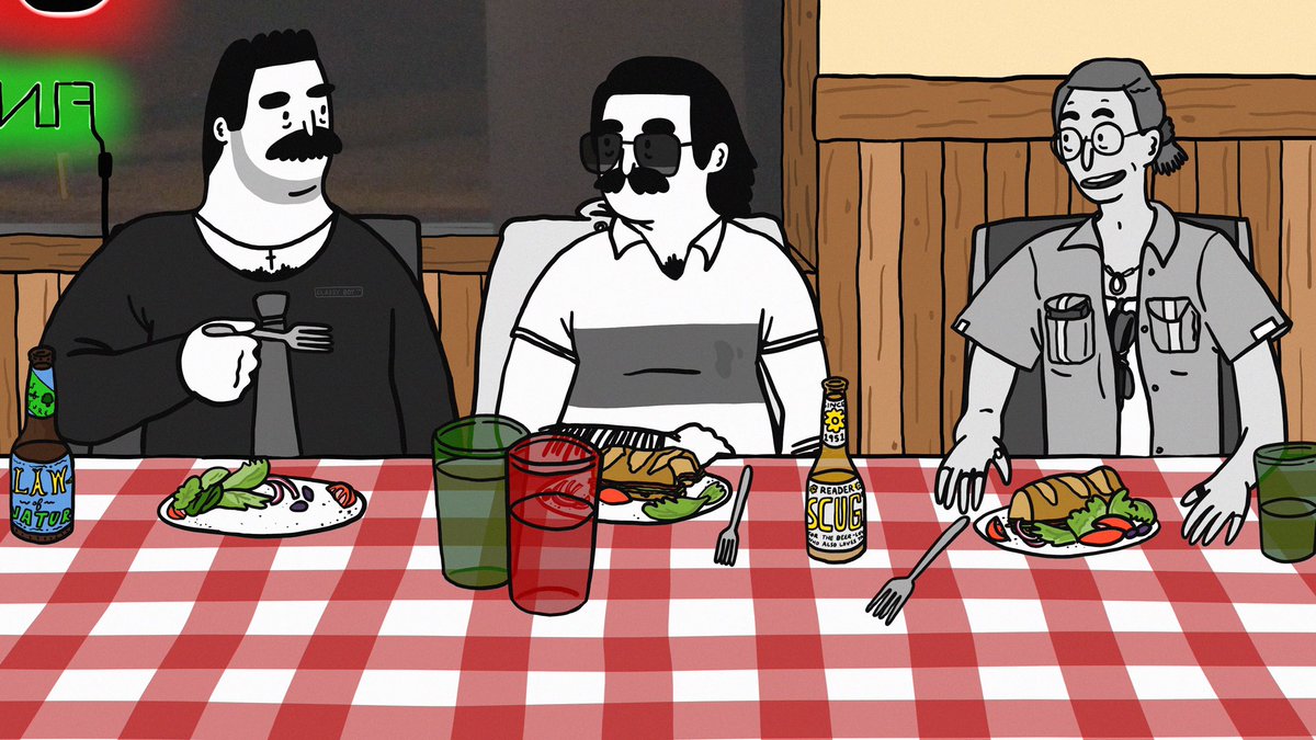 EvanBushkar's tweet photo. GUYS the new cartoon I make with @Prof_McQuack has a new episode out tonight and I would CRY probably if you watched it and lemme know what you thought. I LOVE YOU ❤️🚕
https://t.co/qouWjd7NQI https://t.co/9txwwzxkpe