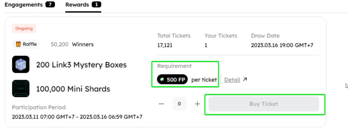 GACryptoO's tweet photo. 🪂Mint your FanPass #NFT by @CyberConnectHQ & Collect FanPoints & UPTO 0.4 #ETH Worth NFT For Each Winner😱
🎁50200 Winners Will be select in This raffle & 100k Mini shards NFT + 200 #Link3 Mystery Box For reward🚀
👉Join here & get extra 200 Points: https://t.co/AwbYLeEuoE
✅Mint FanPass & use "abhi00055444" Refer code to get extra 200 Points,
✅Claim all Possible engagement points 🚀
✅ As soon as you have 500 Points you can Join into the raffle & Grab Tickets 🚀
♥️Like & Retweet🔁