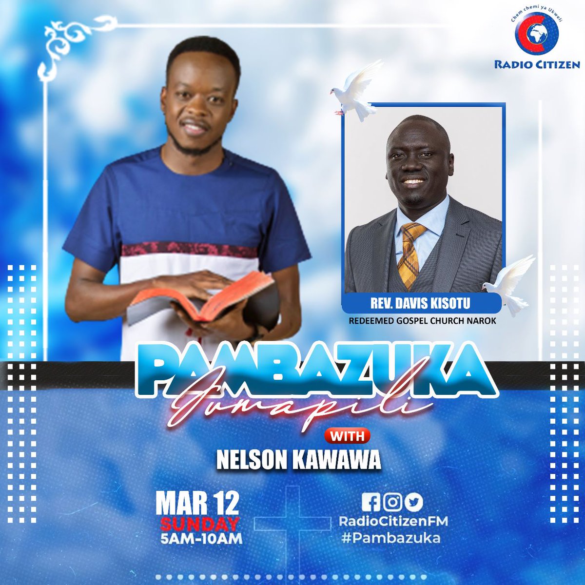 Sunday blessings 🙌 #PambazukaJumapili <a href="/RadioCitizenFM/">Radio Citizen</a>
