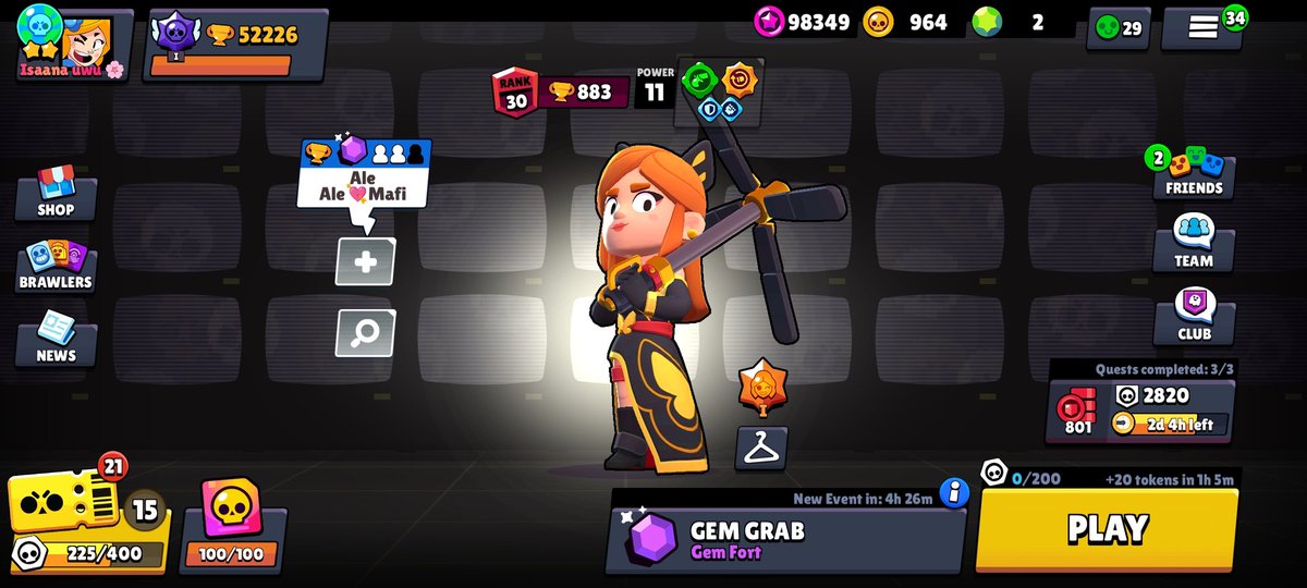 ¿Quién para subir primero las maestrías de cada main nuestro y de ahí con los demás brawlers?