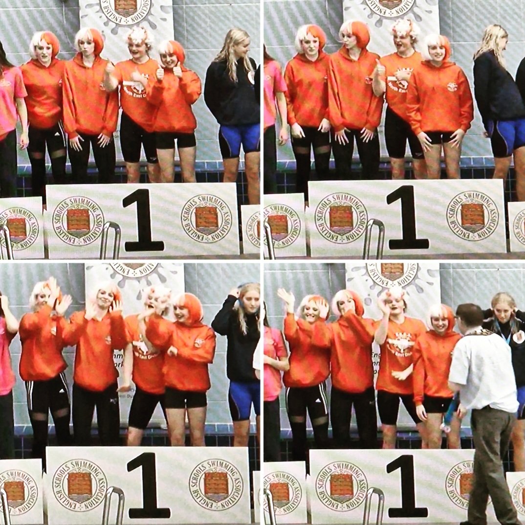 My favourite moment of @essa_swimming  #essa2023 so far! North East girls relay team- they know how to work a podium 😎 Eve @_TeamSteel Gabi & Seren @morpeth_asc Erin @NCL_SwimTeam 🏅

@asanortheast @britishswimming @GosforthPE @SportNewcastle