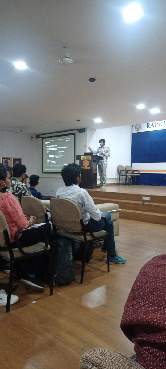 HarshalRahang15's tweet photo. Attending @NagpurFOSS.
NagpurFOSS is the Nagpur edition of IndiaFOSS, that brings together open-source enthusiasts from all over the city to learn, collaborate and share knowledge. https://t.co/C6LpWNeSQH