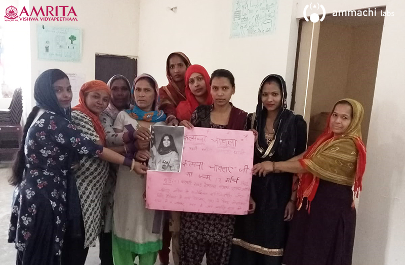 ammachilabs's tweet photo. Mar 11, 2023 - Students from the #Amrita #Sankalp #TailoringCenter of #Faridabad celebrated the #InternationalWomenDay. They made posters and took a joint pledge of solidarity. They came from the #Rivajpur and #Bhupani villages.

#AmritaSankalp #VillageWomen #WomenDay https://t.co/jpYinodk11