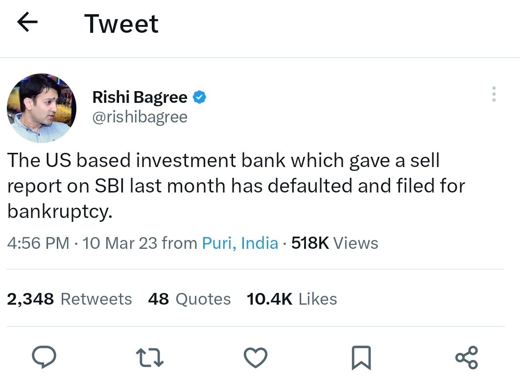 ogcheckers's tweet photo. Hindenburg missed SVB 😃.. 
their own nation's bank.. 
now bankrupt.. 

https://t.co/n9e4fTUBvC https://t.co/3lgTMN8aPi