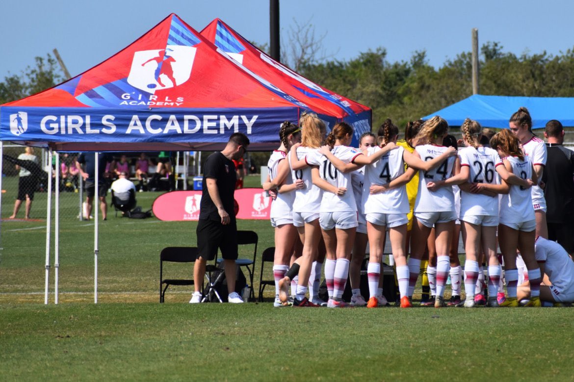 Third game tomorrow against Colorado Rush at 1:30pm on field 1. Live stream is available!