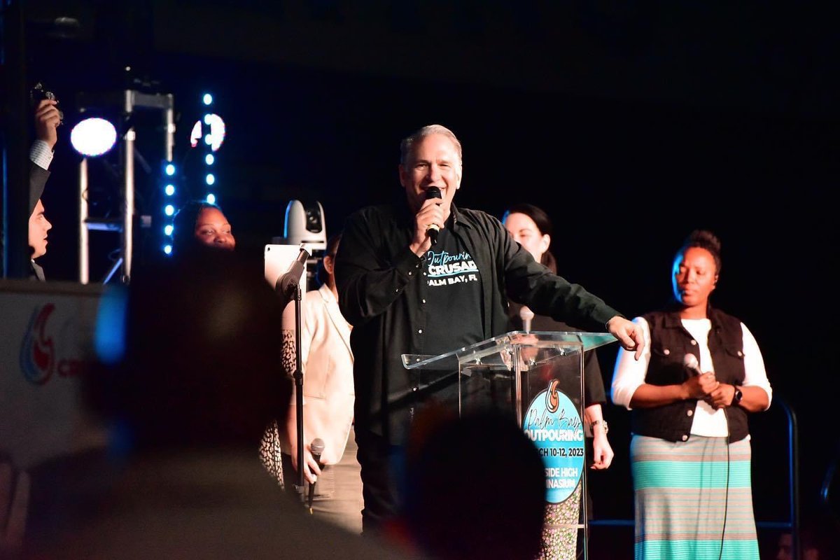 Tonight in the Palm Bay Outpouring Crusade, an additional 16 people received the Holy Spirit and 3 were baptized in Jesus name! Praise the Lord! 🙌

#palmbayoutpouring23