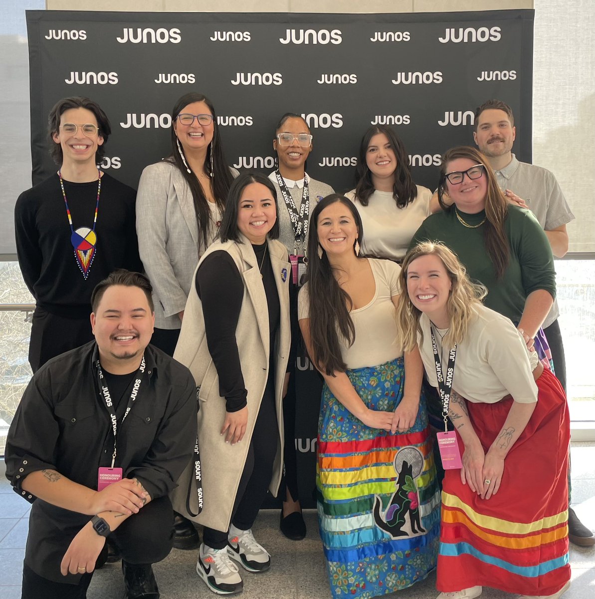 Just a tiny fraction of the Indigenous excellence at today’s Indigenous Honouring Ceremony for the JUNOS! <a href="/M4TTW4RD/">matt ward</a> <a href="/onemorecardinal/">Hunter</a> <a href="/malloryyawnghwe/">IndigeN3rd</a> <a href="/IndigenousBox/">Indigenous Box</a> <a href="/kavveduti13/">Kayli Avveduti</a> @travisklemp <a href="/marfinley/">Marisa Finley</a> <a href="/TheJUNOAwards/">The JUNO Awards</a>