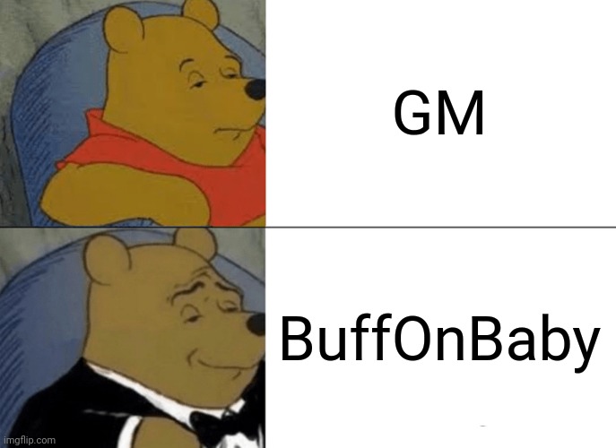 Be a buff, and give me a like and retweet 👍👍