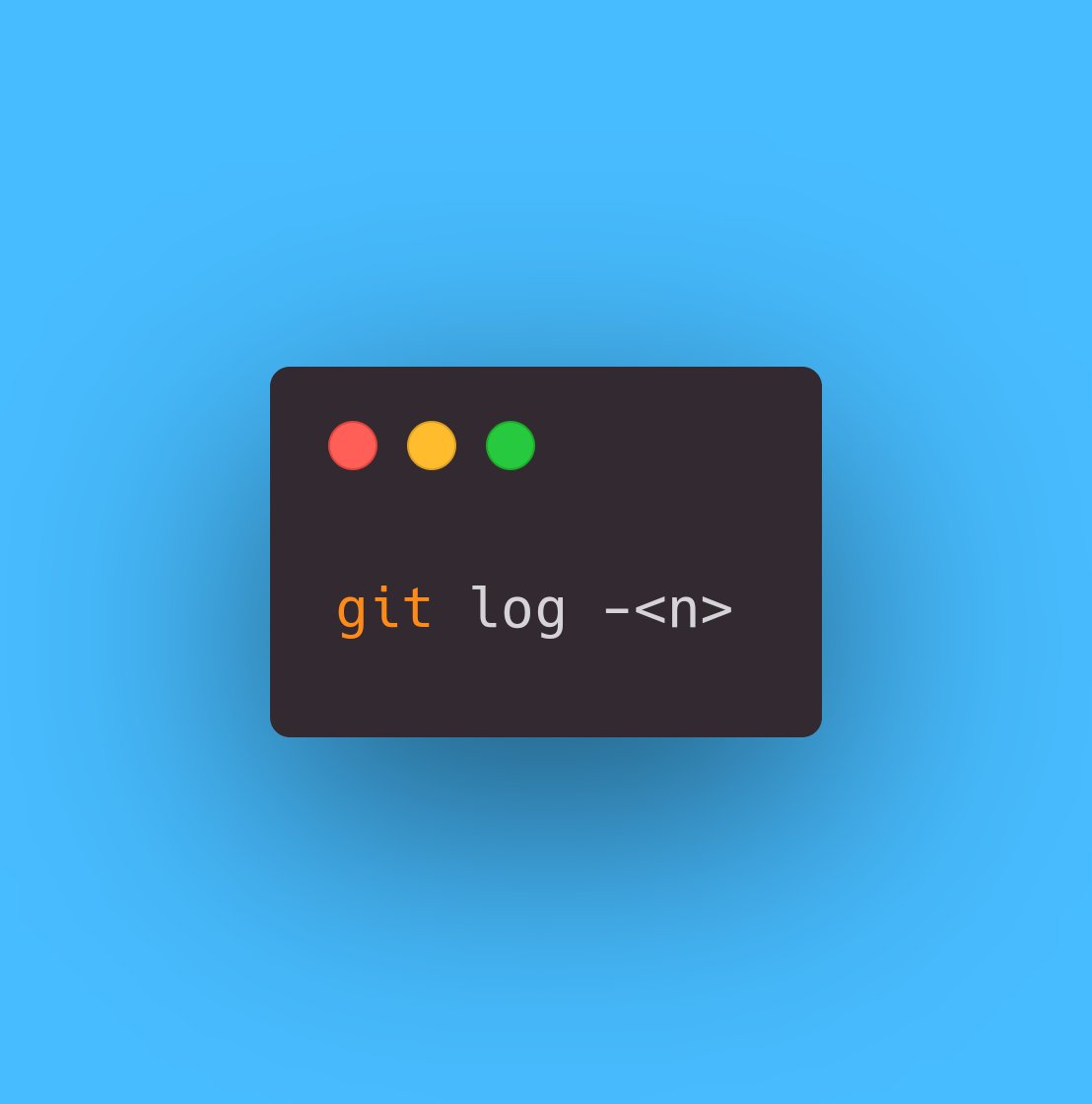 SuperContri_twt's tweet photo. 💡Git Tip:
If you want to list last 'n' commits in a repository, this command will help you do it.
Here 'n' will be the number of commits you want to list. https://t.co/I0pqAGiWZo