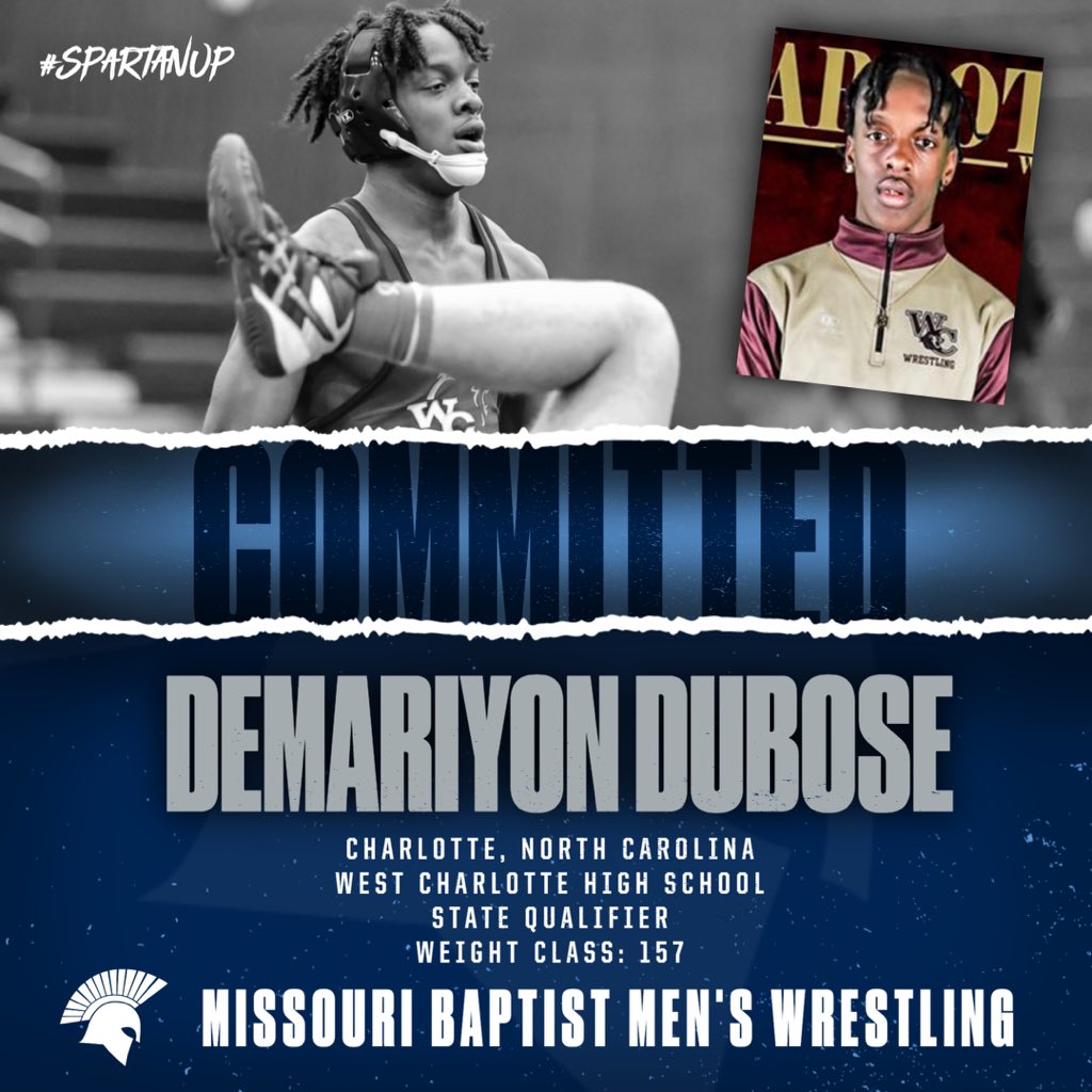 DemariyonDubose's tweet photo. Catch me in Missouri ✝️🌅
@MBU_Wrestling #SpartanUp
#buildingthedynasty https://t.co/1xHC0RXYfb