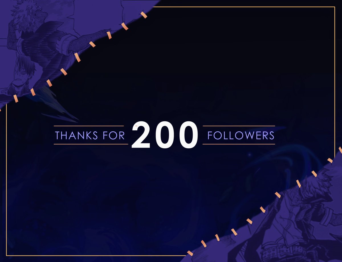dabitouyazine's tweet photo. Even while we’re on hiatus, you all never cease to amaze us. 💙 Thank you so much for 200 followers! https://t.co/iqvDwgIdyk