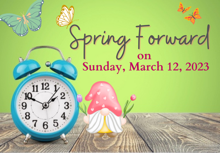NWMS_Knights's tweet photo. Spring Foward! Don't forget to reset your clocks. https://t.co/wXAXyr1sKc
