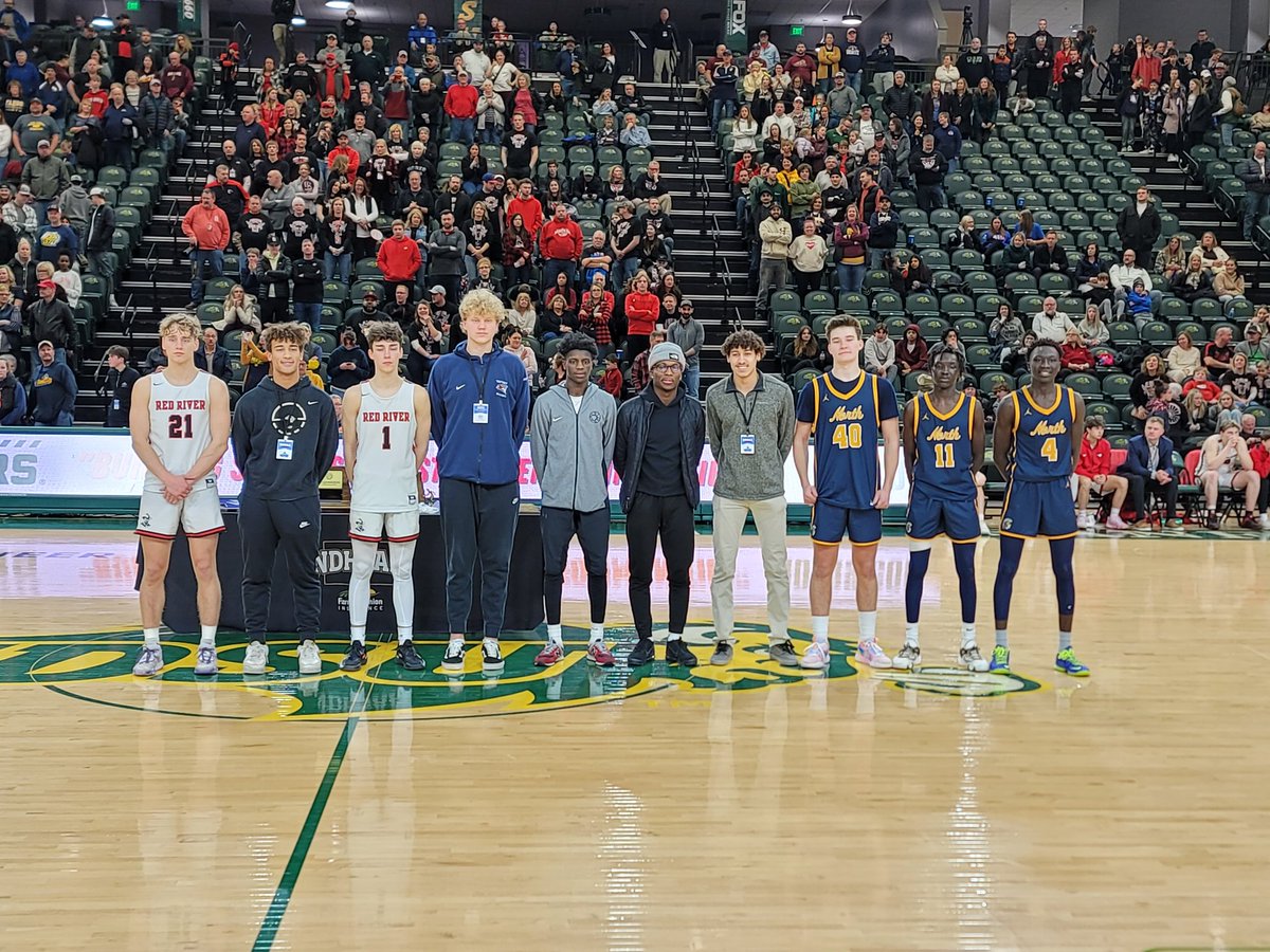 Congratulations to Darik on being named to the All Tournament Team and on being named ND Class A Senior Athlete of the Year. #rollMagi