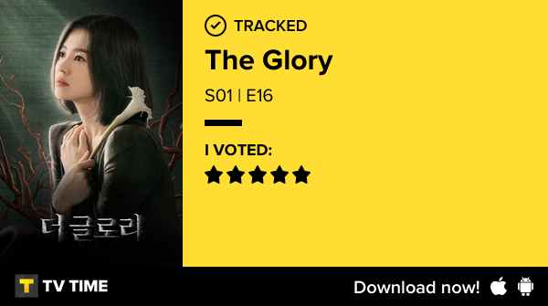 taeuphxria's tweet photo. I've just watched episode S01 | E16 of The Glory! #glory  https://t.co/UcgBhHohPi #tvtime https://t.co/Pqd1gmFOvb