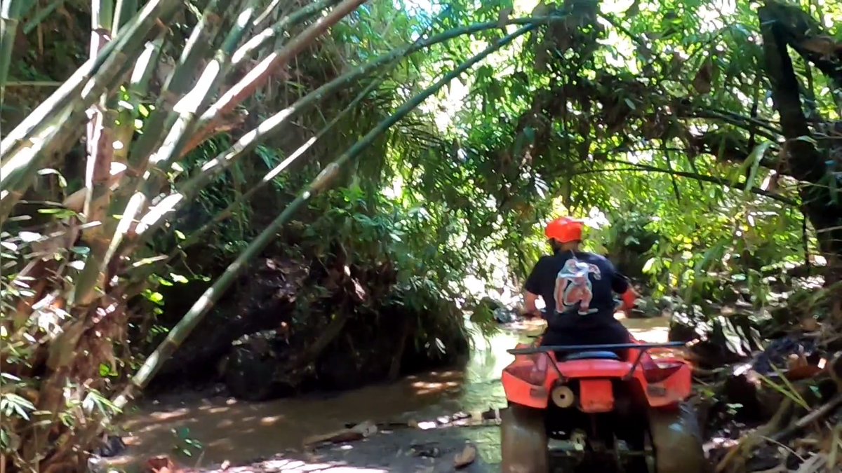 Mixoman on an ATV trip #Bali