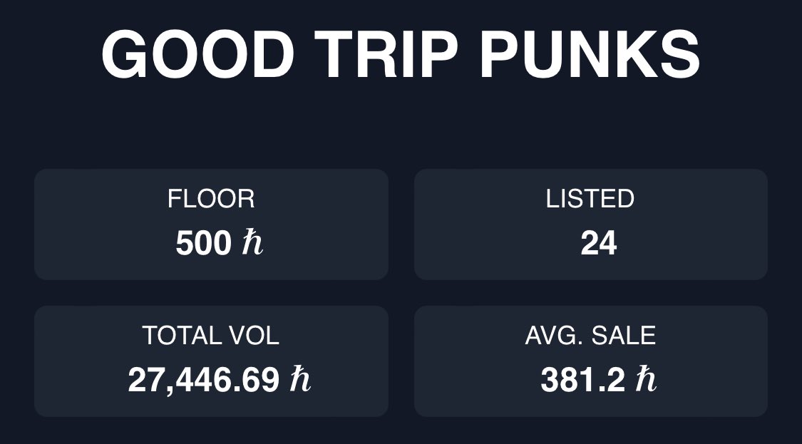 HELDiWanKenHODL's tweet image. ❓do you like #freenfts❓

❗️you may want some of these👇

🐵: @goodtripapes | supply: 420 

🔗: zuse.market/collection/0.0…

✊: @goodtrippunks | supply: 100

🔗: zuse.market/collection/0.0…

❗️holders: claim your 1st #trippyassfreebie👇

#haveagoodtrip #freebies #held #availablenow