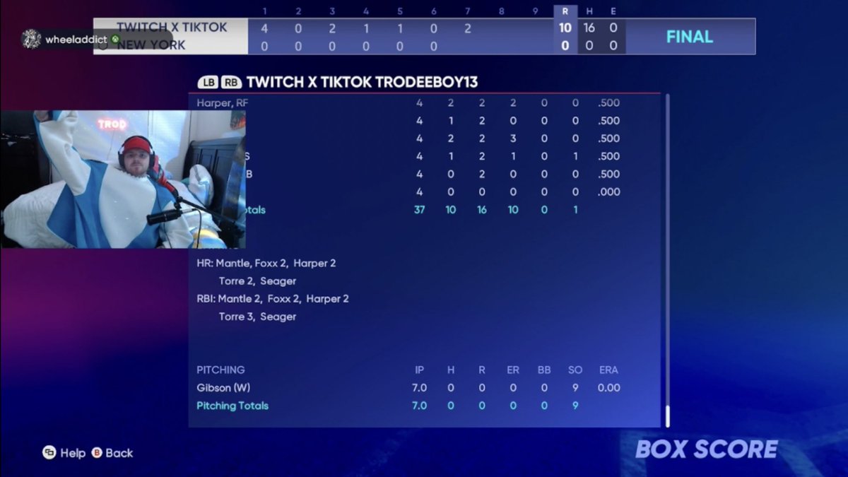 TrodeeBoy13's tweet image. BACK TO BACK PERFECT GAMES IN RANKED SEASONS @MLBTheShow 🔥

#MLBTheShow22 #MLBTheShow23
