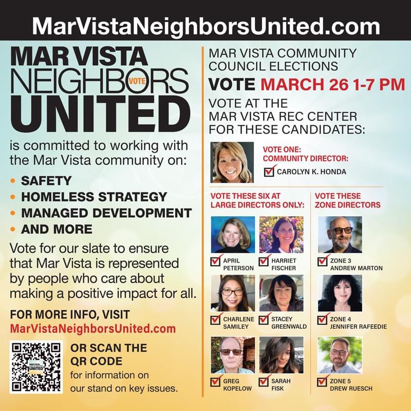 darenreifs's tweet photo. Please vote for these candidates in the the @mvcc election. #nomoreBitta #marvista #noprogressives https://t.co/8wO9EwIPb4