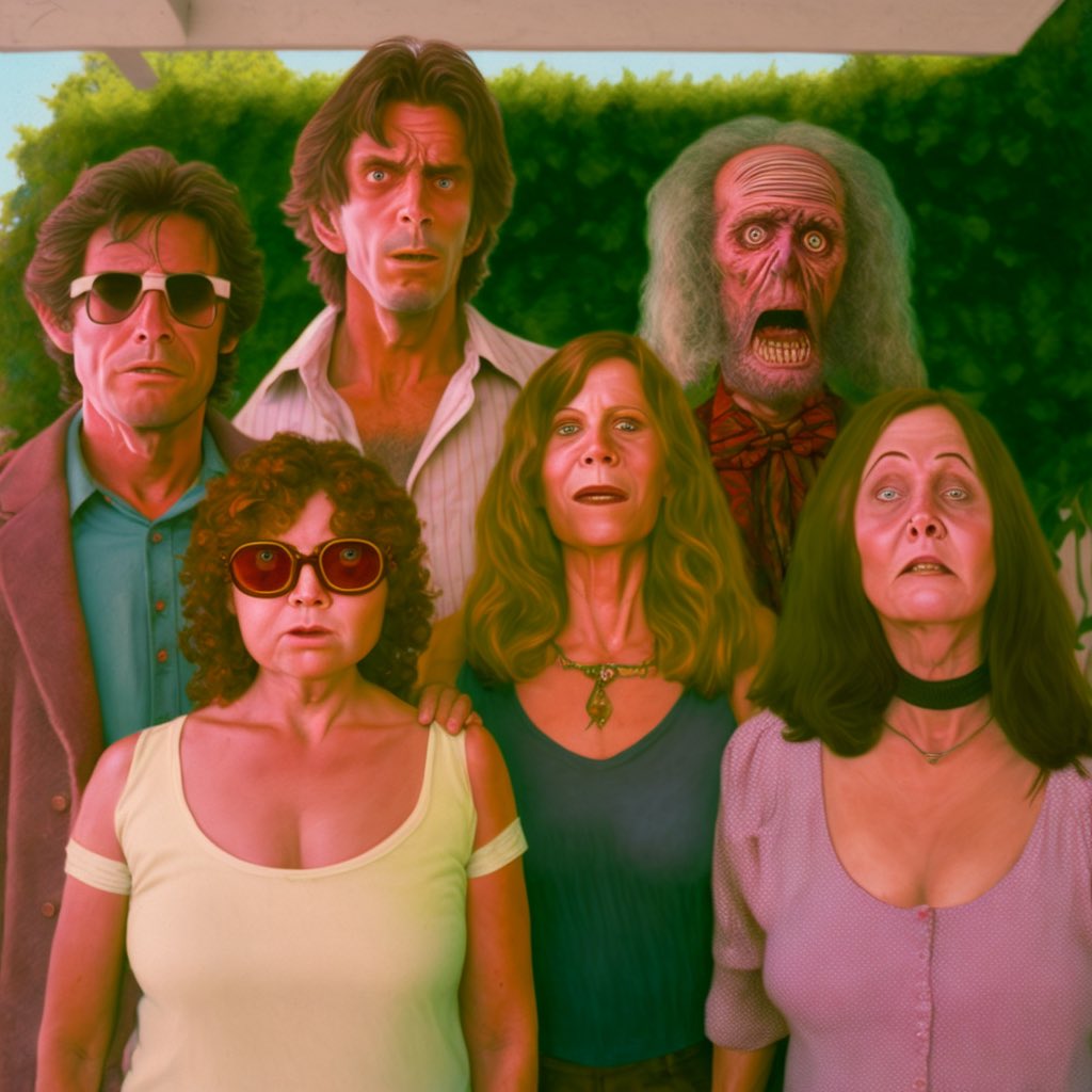 my gf’s mom and all of her 6 siblings before and after the mutantappening  #35mm