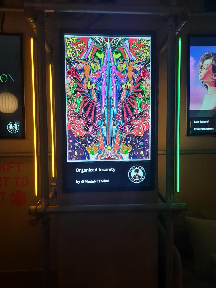 Organized Insanity displayed at CSS Exhibit, New Bel Road, Bangalore..
Thank you <a href="/kunalkamble/">CryptoSauga.Ξth</a> for this opportunity 🙏. <a href="/cssclubnft/">CSS Club NFT</a>