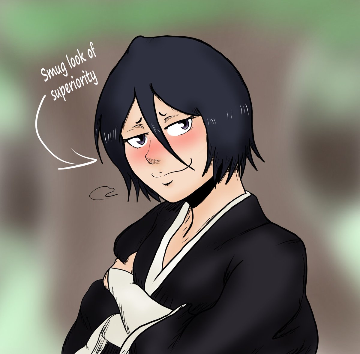 Hootjiggle's tweet photo. Drew one of my favourite parts of WDKALY!

Rukia when Renji asks her to marry him Vs. Trying to tell Orihime that she's her best girl friend https://t.co/HWNZPUVMLg