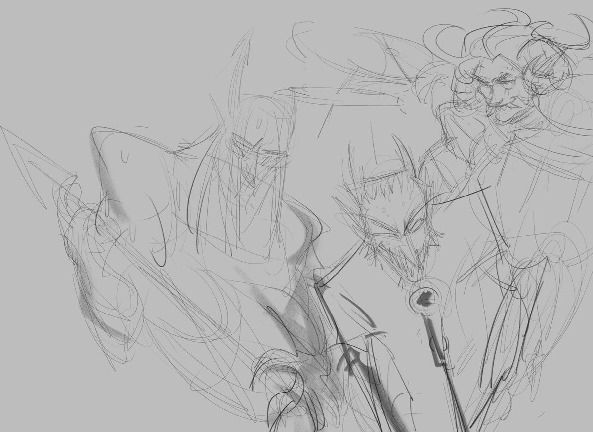 Delick__'s tweet photo. WIP
equius x aradia x sollux

mindless self indulgence rock au
#homestuck https://t.co/nZLLPFs0Bg