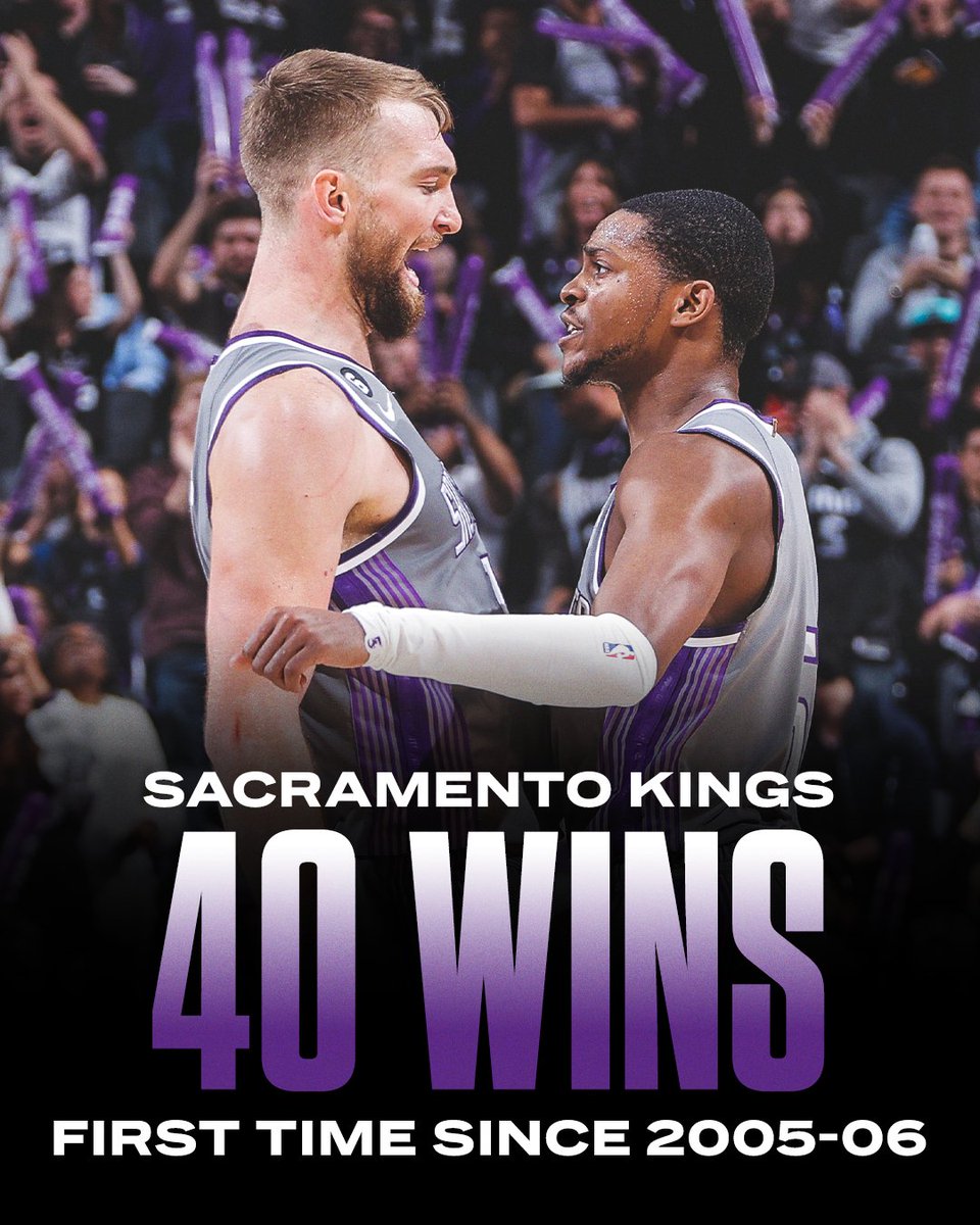 SportsCenter's tweet image. This Kings team is special 🟣👑