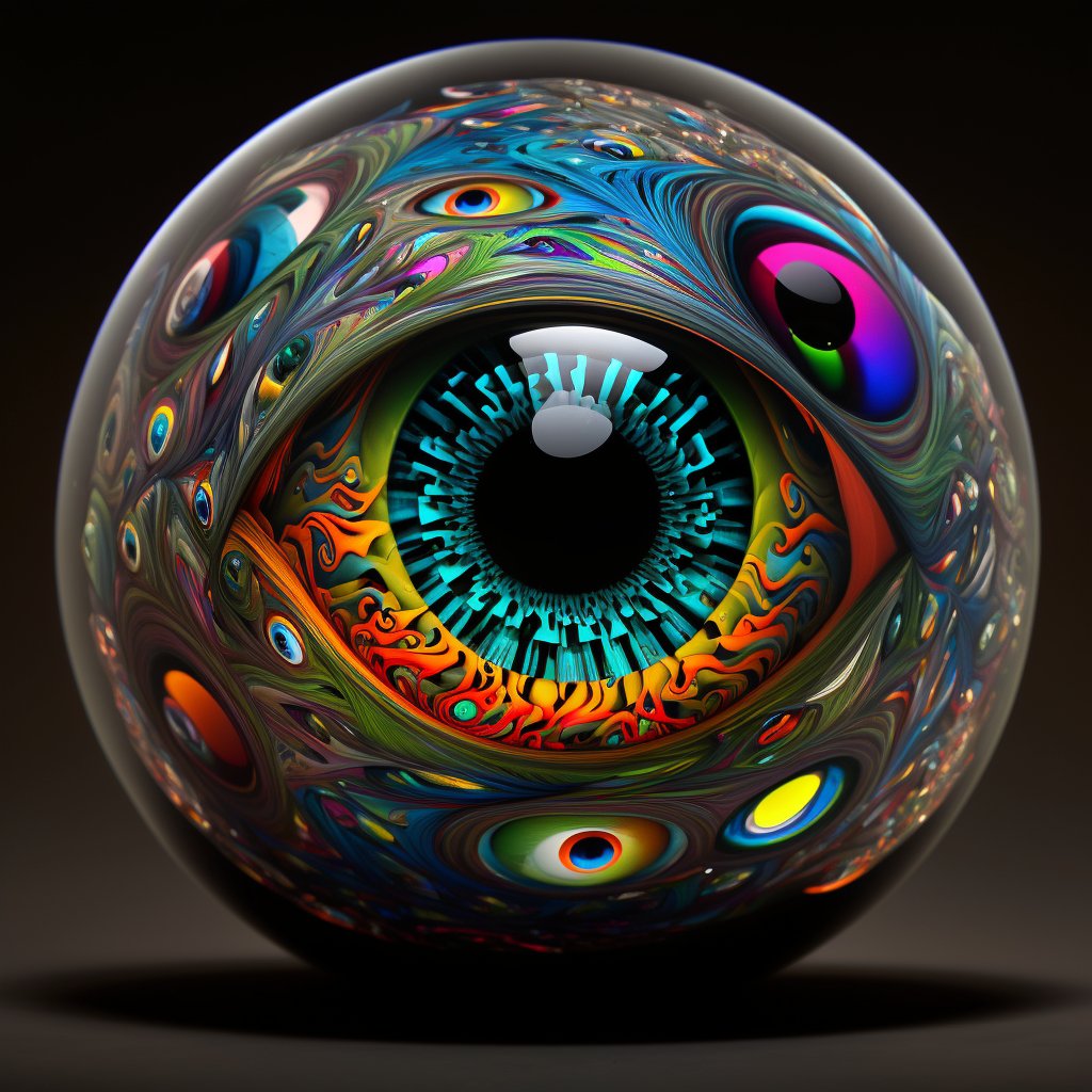 LuvcraftArt's tweet photo. "Eye Balls" now- available in the enterverse:
https://t.co/AQJoY6IokW
---
@enternft #enterart #enternft #aiart #eyes #lookback #glassball #enterverse #art #nft https://t.co/xlQv7HacXA