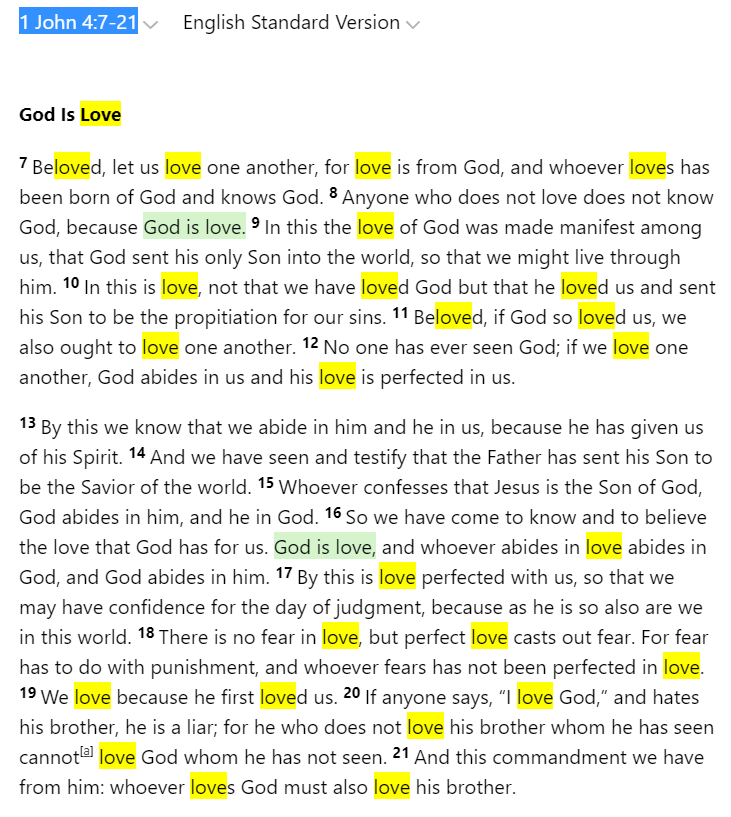 comms24_c24's tweet image. God is love. 1 John 4:7-21. Hope without love comes up short. God is love. #agape #spes #fides #caritas #hope
