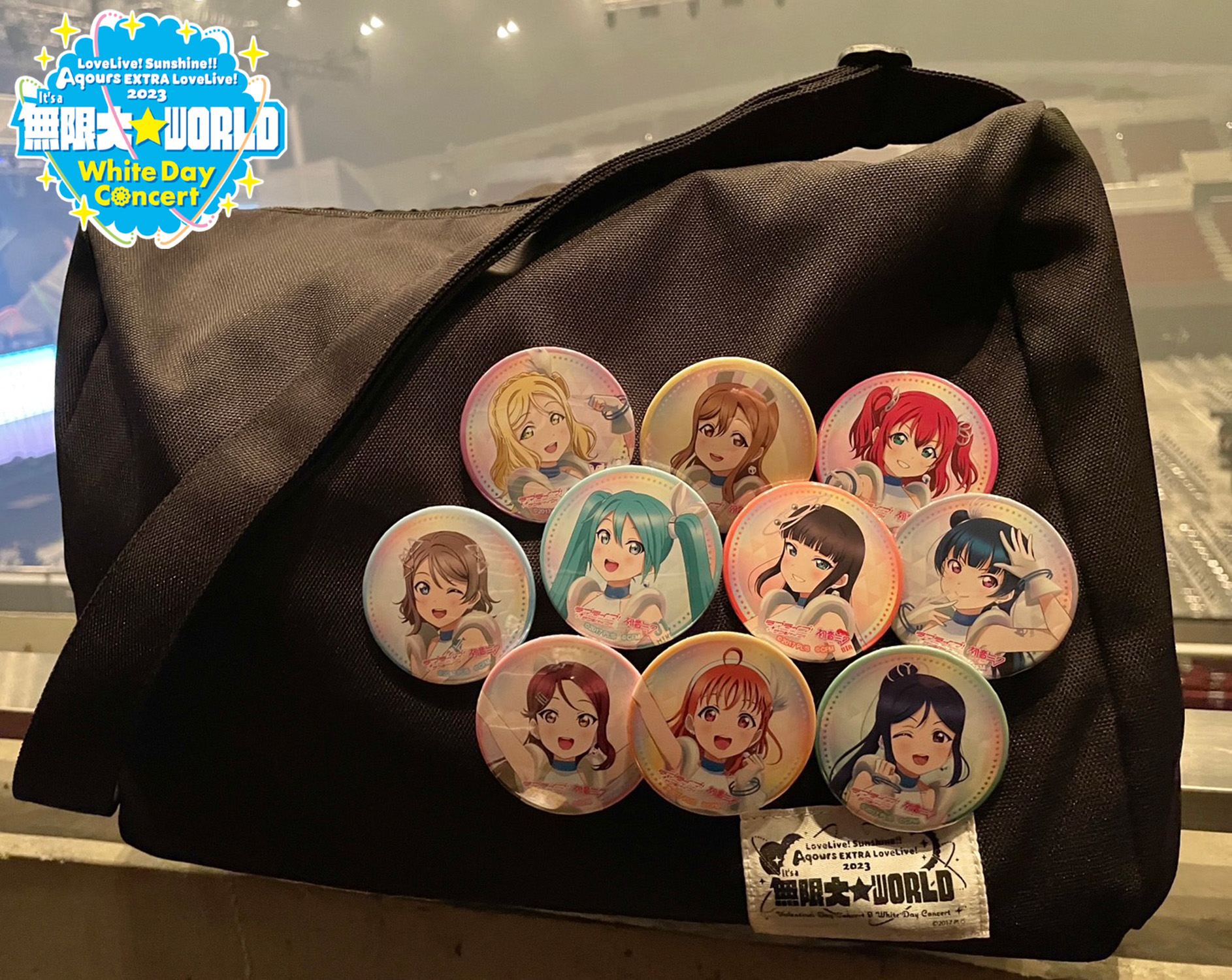 ホワイトデー Aqours 缶バッジ ラブライブ！スクールアイドル