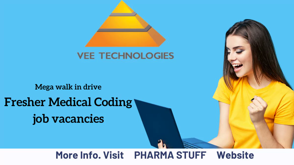 SudheerVanguri's tweet image. Walk-In For Medical Coding Freshers @ Vee Technologies, Salem on  Mar 13, 14 &amp;amp; 15 @ 10AM

pharmastuff.org.in/fresher-medica…

 #medicalcoding #medicalcodingjobs #medicalcodingstudent #medicalcodingfresher #medicalcodingfreshers #medicalcodingfreshersjobs