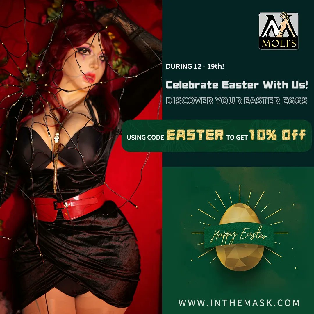 manaminanase's tweet photo. Use code EASTER to get 10% off your purchase! It will end on 19th March.
.
(Flawed Zero Touch Silicone Bodysuit excluded)
.
#molis #inthemask #molifx #molissales #easter #eastersales #crossdressingidea #mtf #transformation #femalemask #siliconebodysuit #siliconebreasts #thekim https://t.co/pNYgpvyylH