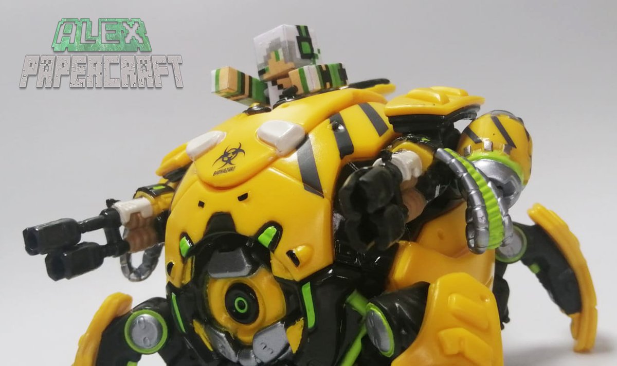AlexPapercraft's tweet photo. me gusta ambas por igual <3 #Papercaft #Overwatch #Overwatch2 #OverwatchFanart #blizzardentertainment #blizzard #WreckingBall https://t.co/Xo5YaiicZh