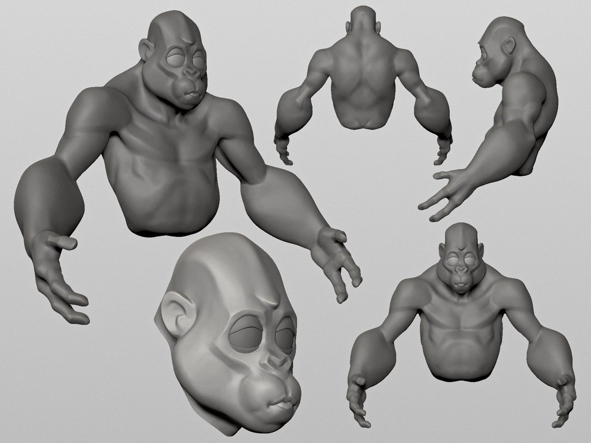 Denerog1's tweet photo. @daveneubelt Hi! I would be happy to be there and show it live. But I'm too far 😅
2 days ago I saw your post that you are recruiting new people to the team. I love your game and want to join to make Gorilla tag better!  
I made a small 3d sketch just to get attention:) https://t.co/fC69v5UH5u