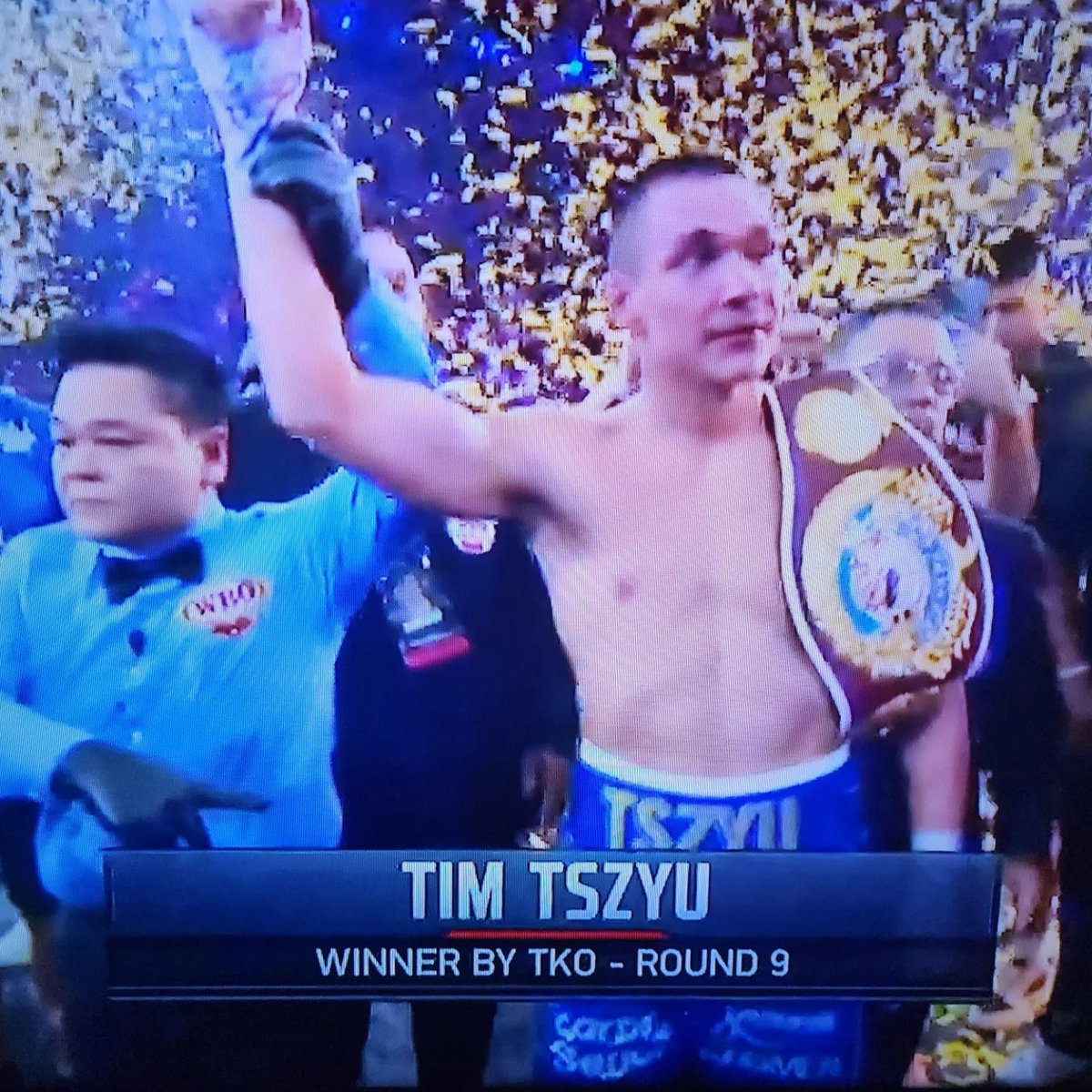 BoxingBodegaOfficial on Twitter "Winner by 9th Rd KO! timtszyu 🔥