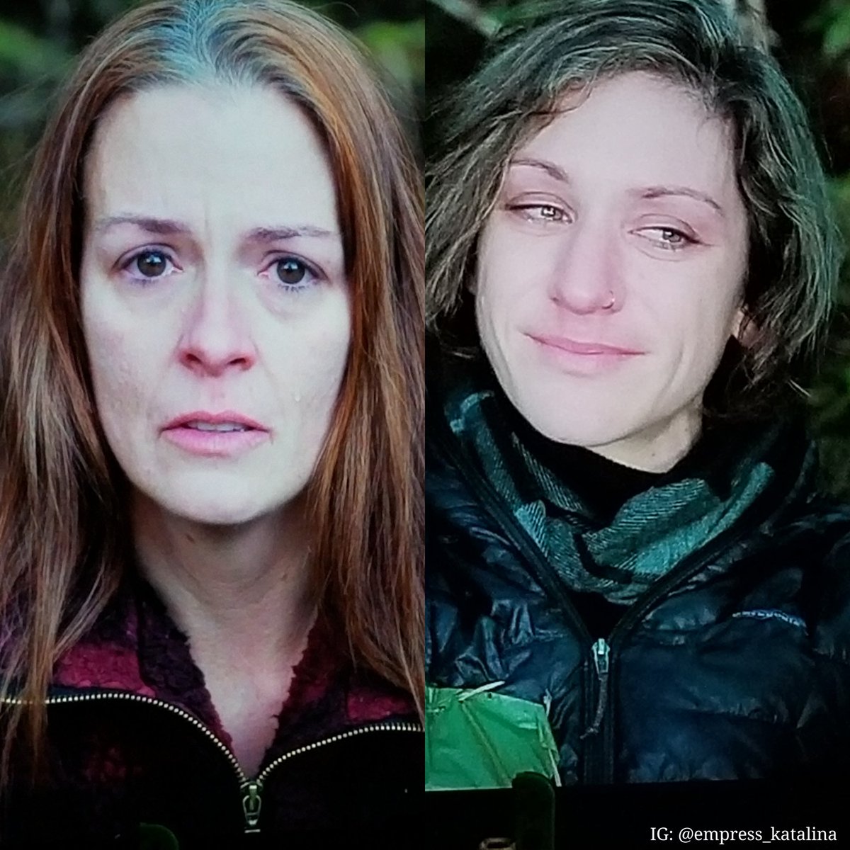 I feel like I need to stand outside&amp;scream to the universe to release all my emotions or smudge myself after witnessing pure evil by these 2 on #Outlastnetflix #Outlast I hope this show gets cancelled or do better &amp; place fair rules&amp;players with real integrity like Brian&amp;Javier🙏🏼