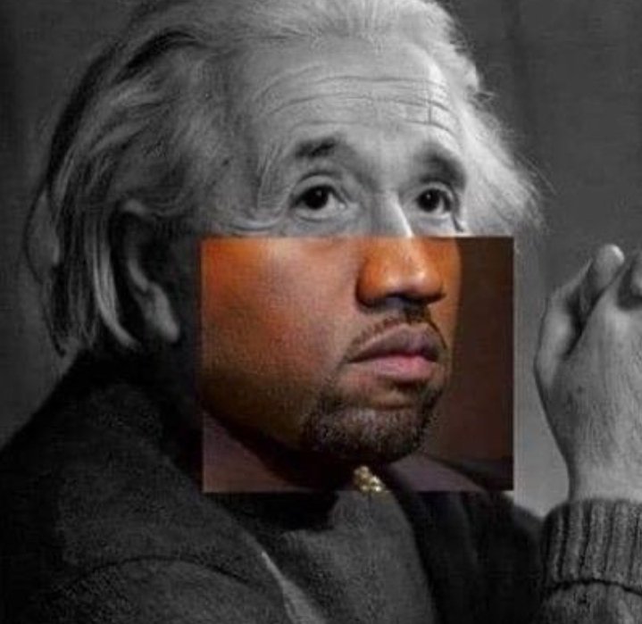 MrinnXo's tweet photo. Kanye's attitude with Einstein brain👽 https://t.co/OrMkidSdg6