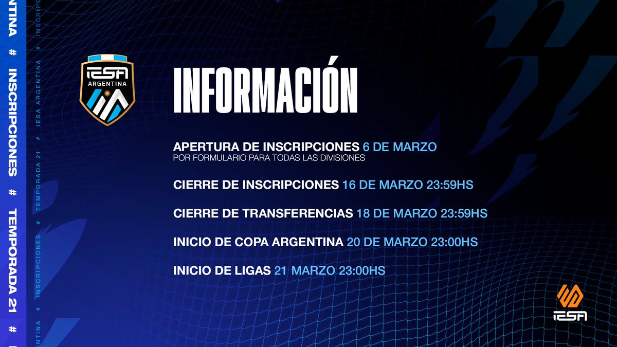 Vuelve la liga más competitiva😎

#info #fifa23 #iesa
