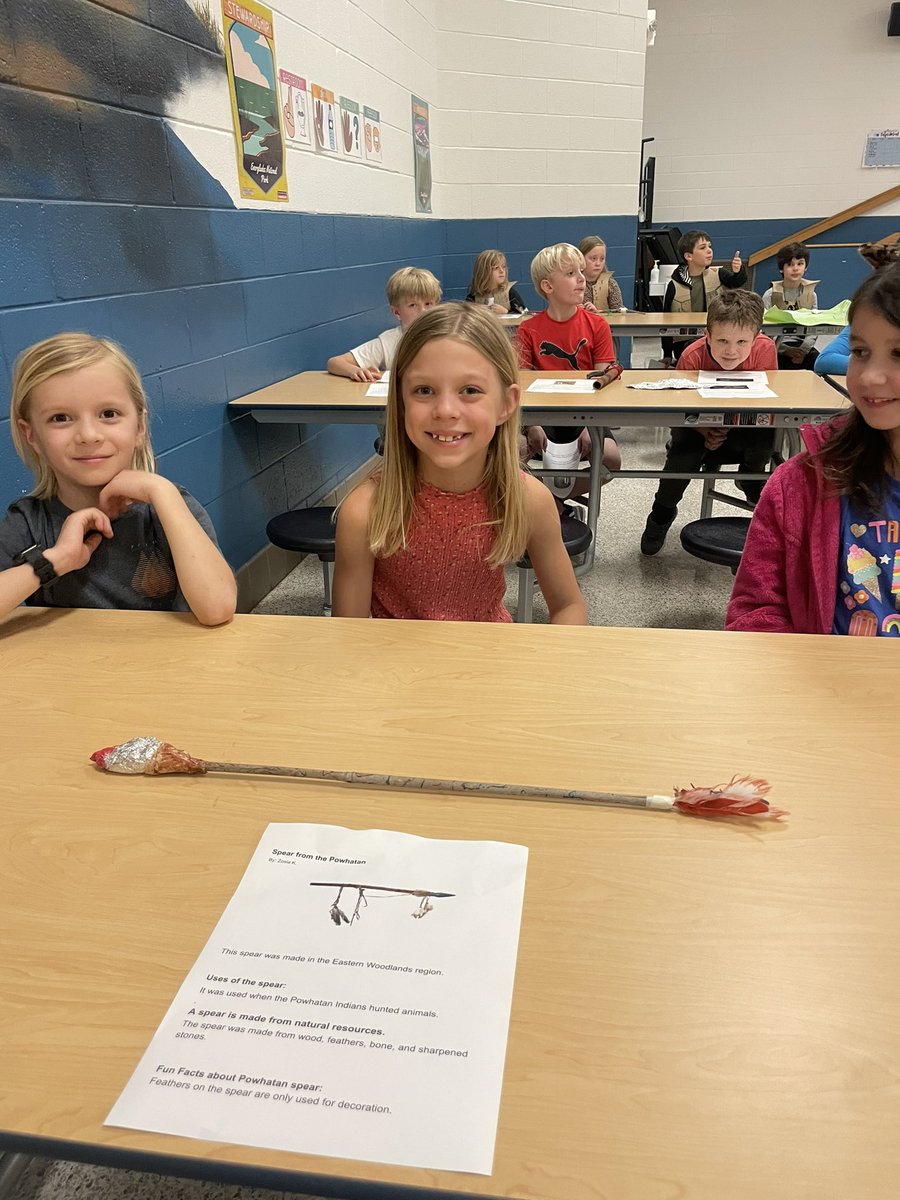 HeyMrs_Lockwood's tweet photo. Native American Artifact Expo! Students loved pretending to be curators in a museum and showing off all of their research and creativity. #learningexpo #secondgrade https://t.co/VNdB2EKtSV