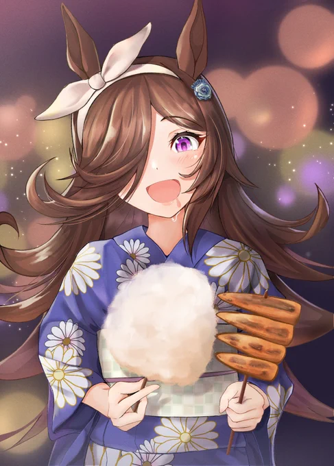 ライス誕生日おめでとう!今年も幸せな1年を送れますように!#ライスシャワー生誕祭2023 #ライスシャワー誕生祭2023 