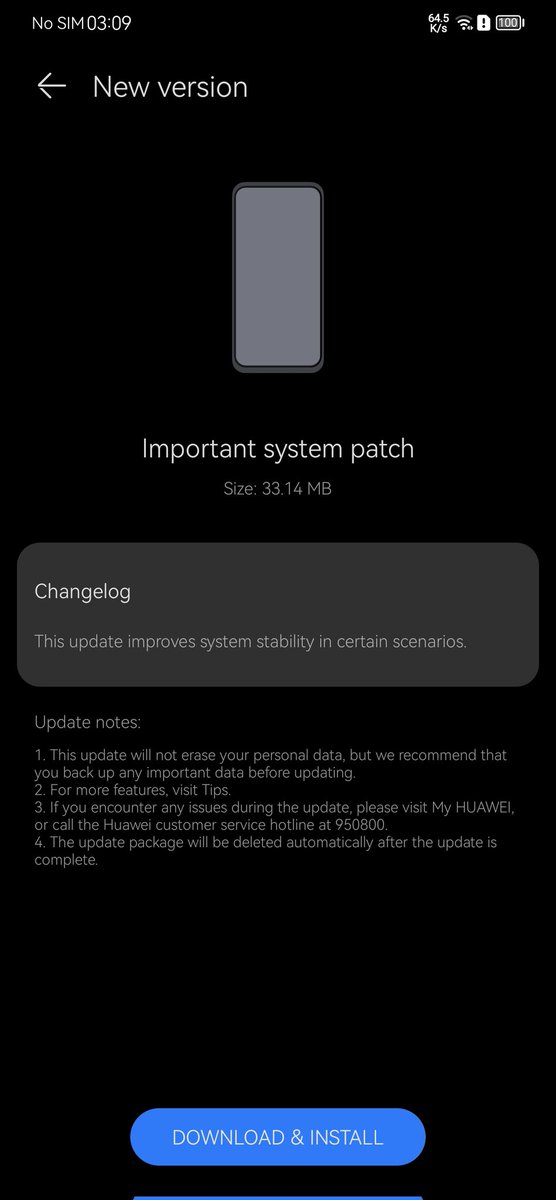 fabrizio_degni's tweet image. I just got the request to update my #Huawei Mate50 Pro for an important system patch.
I checked if the revision number changed after the reboot but it is the same... @HCNewsroom have you any insign about? 🥰
#huaweimate50pro #securitypatches #updates
