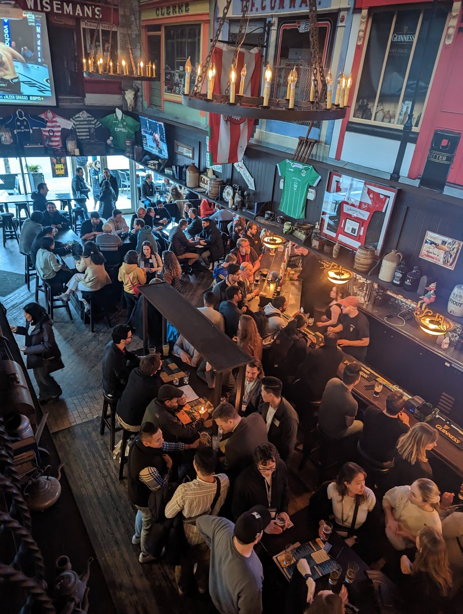 pcampvancouver's tweet photo. Aaand it's a wrap for today with the after party at Johnnie Fox's. Huge thanks to @productboard for sponsoring and to all the participants for turning out!
#pcv23 #productmanagement https://t.co/ior1UK15WV