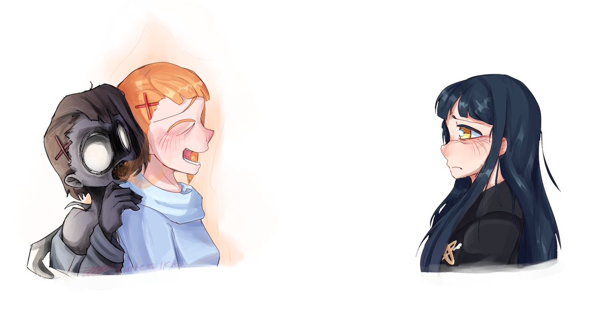 theotakubutter's tweet photo. Miko, Hana and Hana!

Spot art pieces I did for @afemmesofatal 

Made to accompany this fic, I recommend it hard: https://t.co/HHsLlQGSQt

#Mierukochan https://t.co/kMUVECzIie