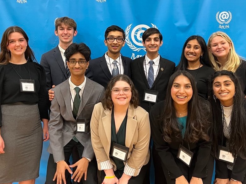 DanaeBoyd's tweet photo. #Proud of @NewTechCoppell @NTHC_MUN Secretariat for hosting @ MUN 2023🌎 What a great conference. Thank you🤗 @MahumRana2004 for all your help! Shout out to @SMUHRP Dr. Halperin speaking about the importance of human rights. "There is no such thing as a lesser person." 👏 https://t.co/HQlZV9S1uI