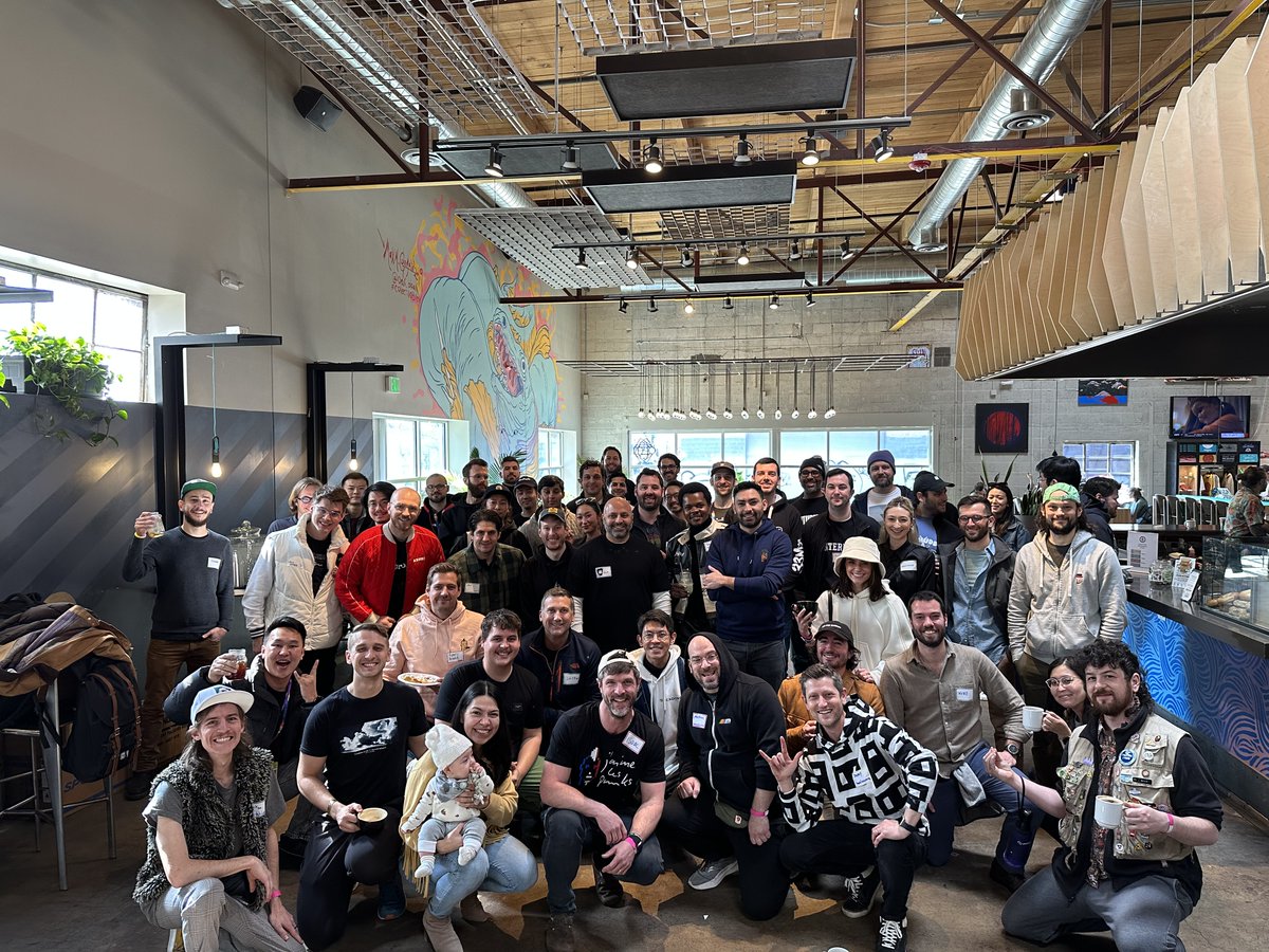 ThePunkDAO's tweet photo. Punks! Thanks for coming by our brunch today.

What a squad. EthDenver brings out the builders in the Punk community. 🧠⚒️

Special thanks to our punk-founded sponsors @Blockskye_ @tokenproof @CollectionWeb3 

See you next month in NYC🤘 https://t.co/JbClithqZb